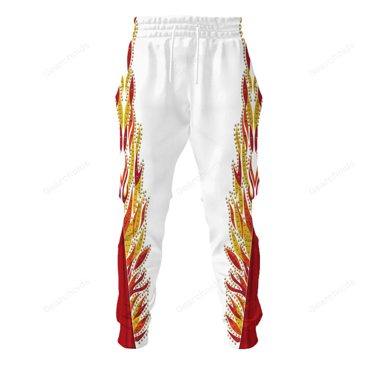 Elvis Flame Outfit - Costume Cosplay Hoodie Sweatshirt Sweatpants CSELV011 - Image 6