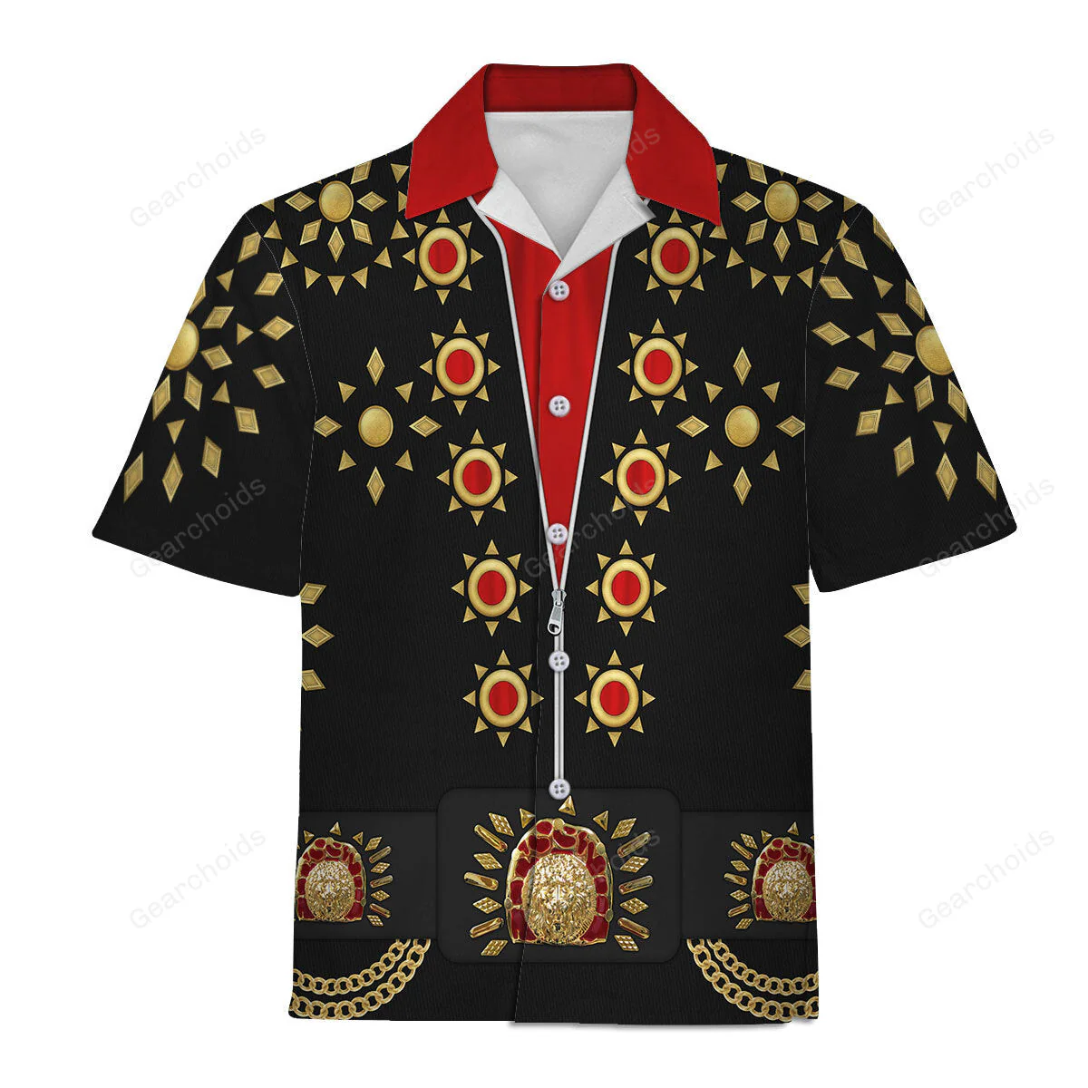 Elvis Matador Costume Black - Costume Cosplay  Hoodie Sweatshirt Sweatpants CSELV016 - Image 9