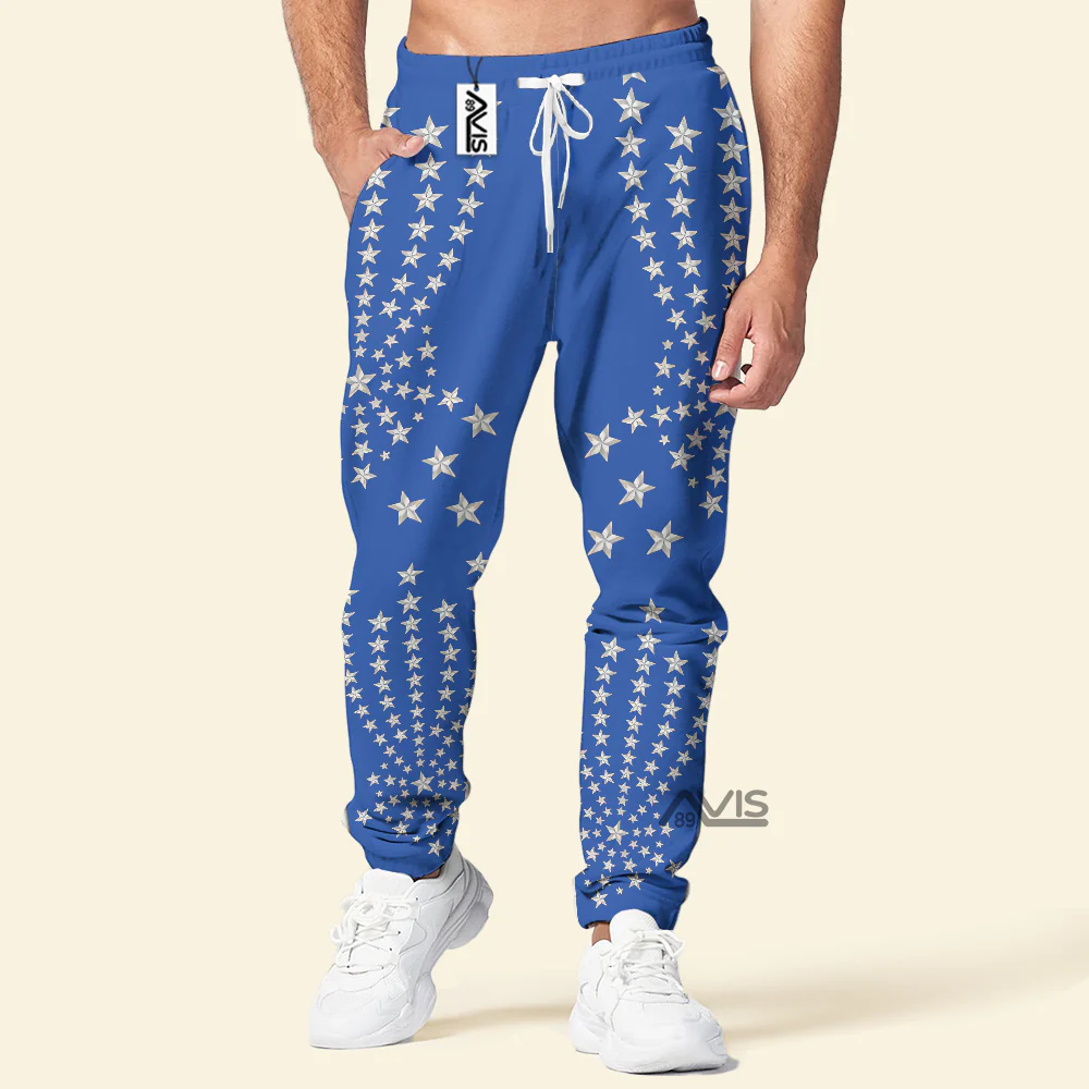Elvis Owl Blue - Costume Cosplay Hoodie Sweatshirt Sweatpants CSELV006 - Image 8