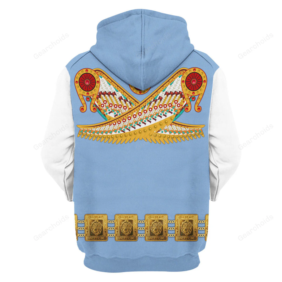Elvis Prehistoric Bird Outfit - Costume Cosplay Hoodie Sweatshirt Sweatpants CSELV031 - Image 4
