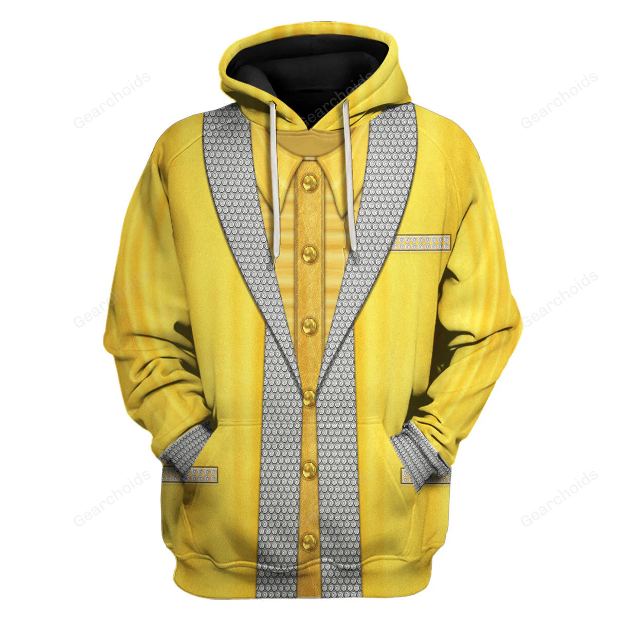 Elvis Presley Gold Lame - Costume Cosplay Hoodie Sweatshirt Sweatpants CSELV046 - Image 2