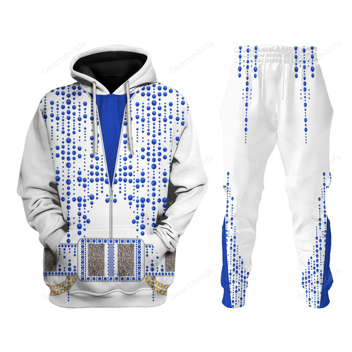 Elvis Raindrop - Costume Cosplay Hoodie Sweatshirt Sweatpants CSELV042