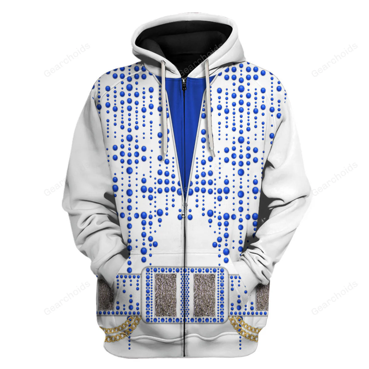 Elvis Raindrop - Costume Cosplay Hoodie Sweatshirt Sweatpants CSELV042 - Image 3