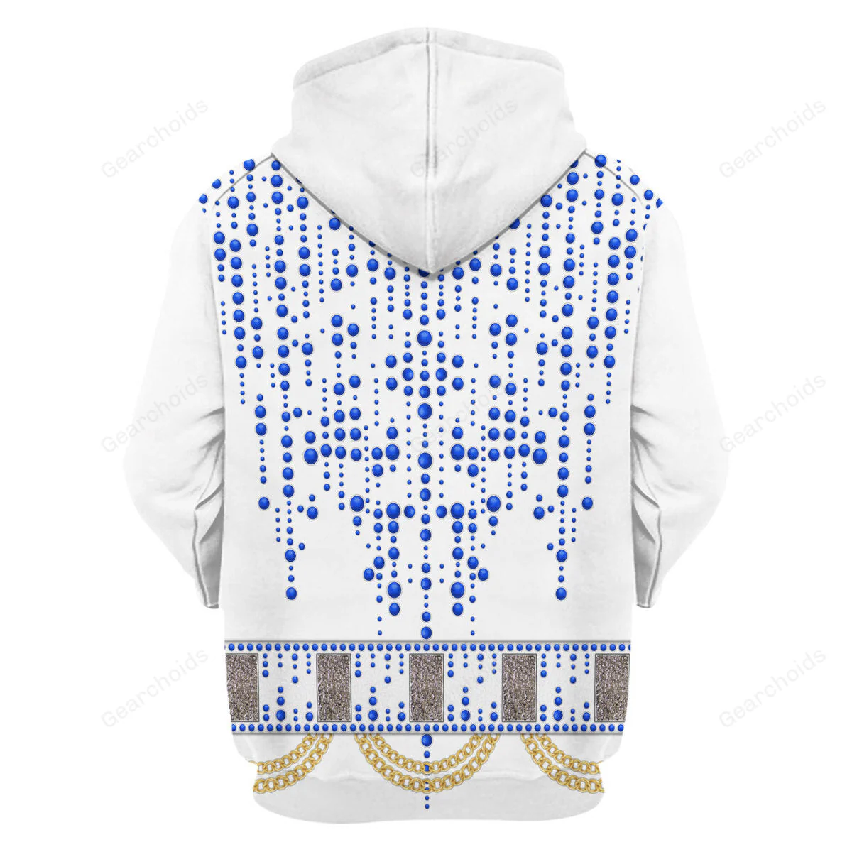 Elvis Raindrop - Costume Cosplay Hoodie Sweatshirt Sweatpants CSELV042 - Image 4