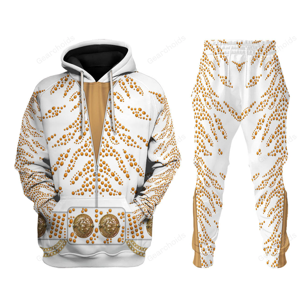 Elvis Topaz Stone - Costume Cosplay Hoodie Sweatshirt Sweatpants CSELV047