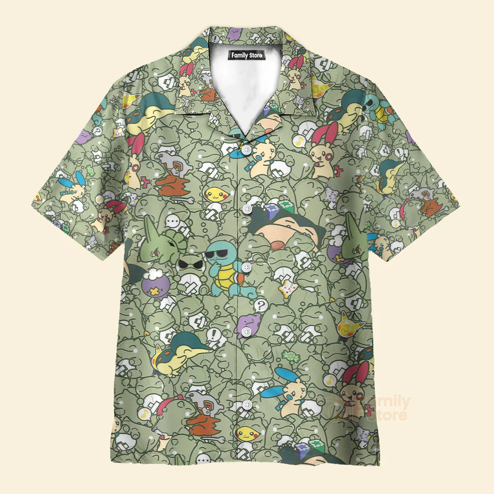 Epic PoMo Pattern Hawaiian Shirt