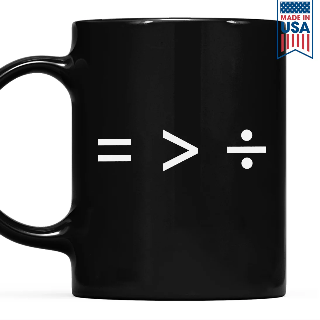 Equality Is Greater Than Division Book Lovers Gift Mug - Image 2