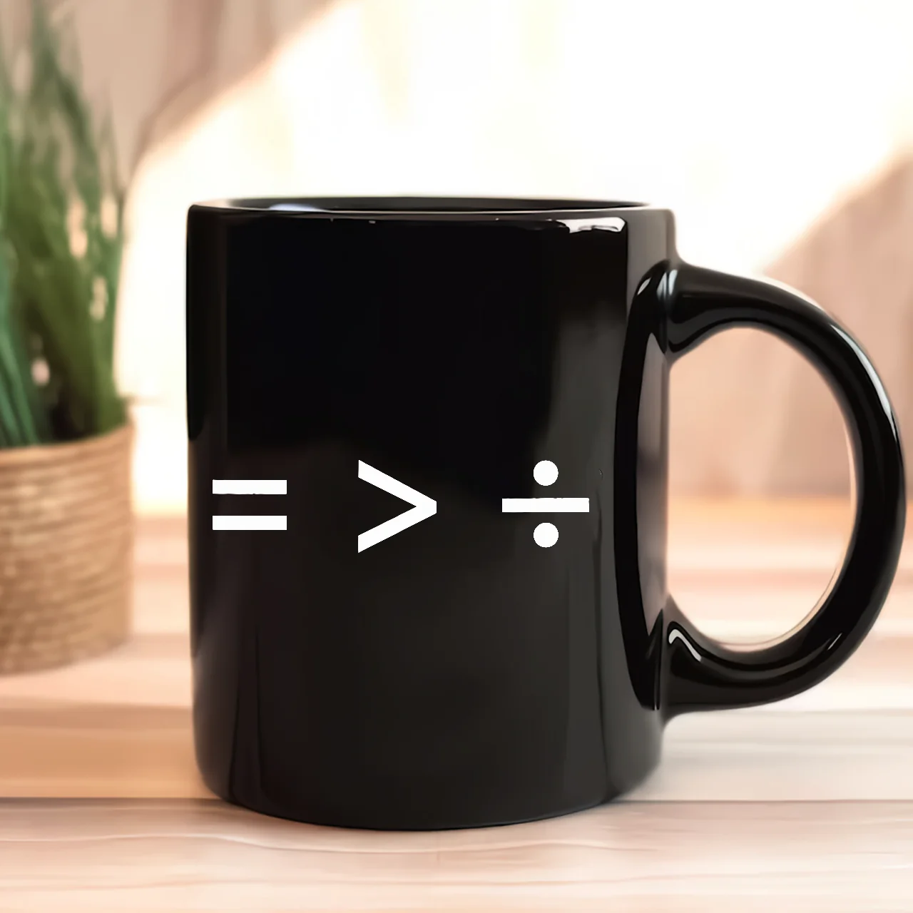 Equality Is Greater Than Division Book Lovers Gift Mug - Image 3