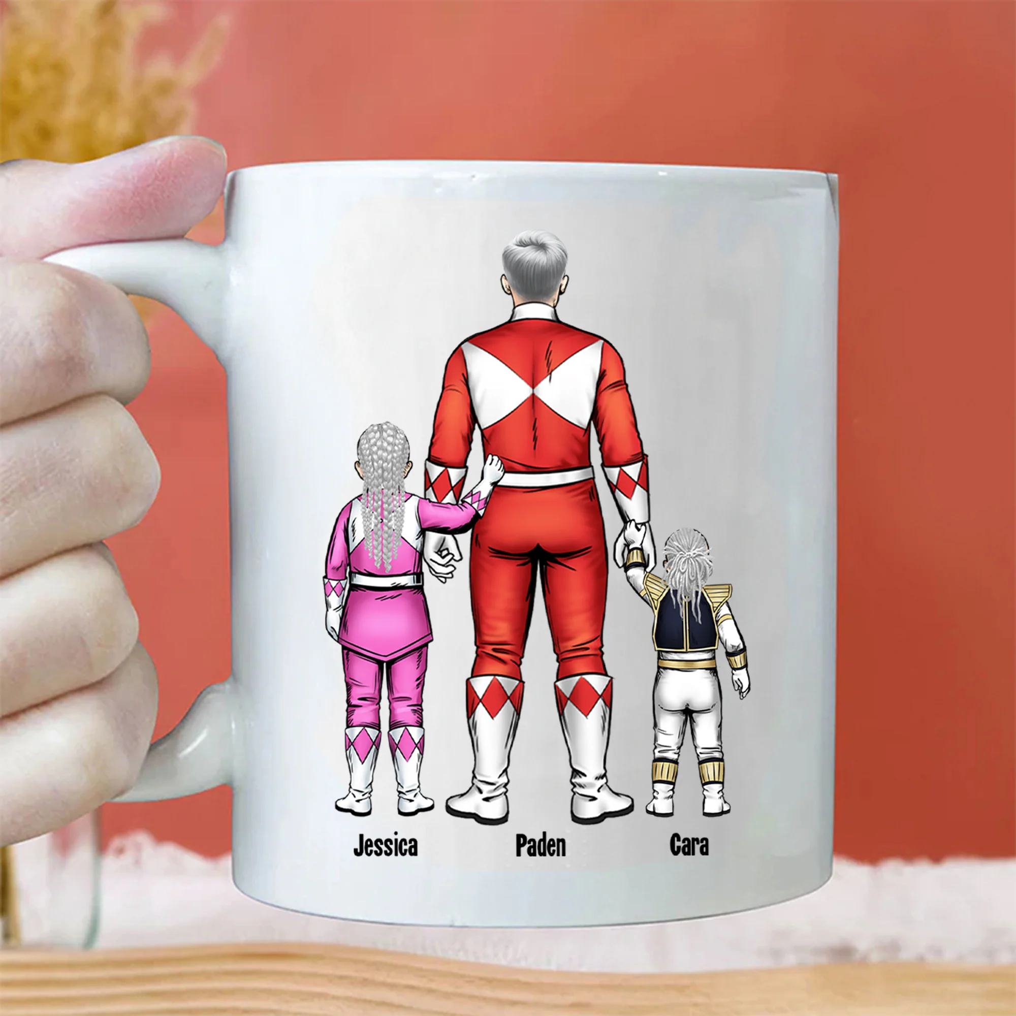 Every Super Hero Needs A Sidekicks - Gift For Mom - Personalized Ceramic Mug - CL21 NA94 - Image 2