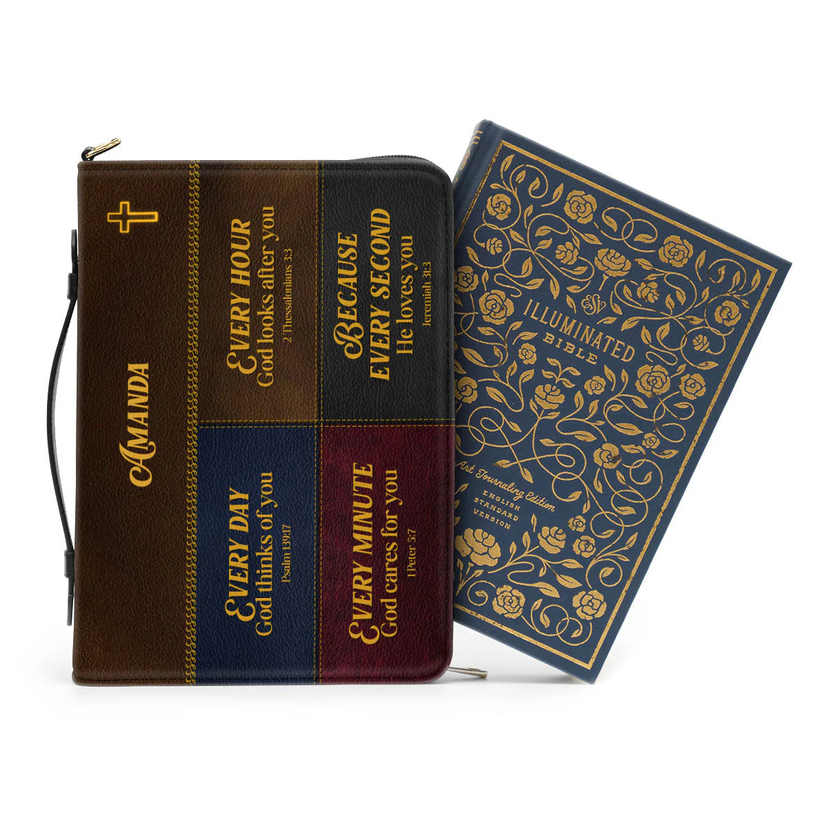 Everyday God Thinks Of You - Thoughtful Gift For Christians - Personalized Bible Covers - AT4080931 - Image 3
