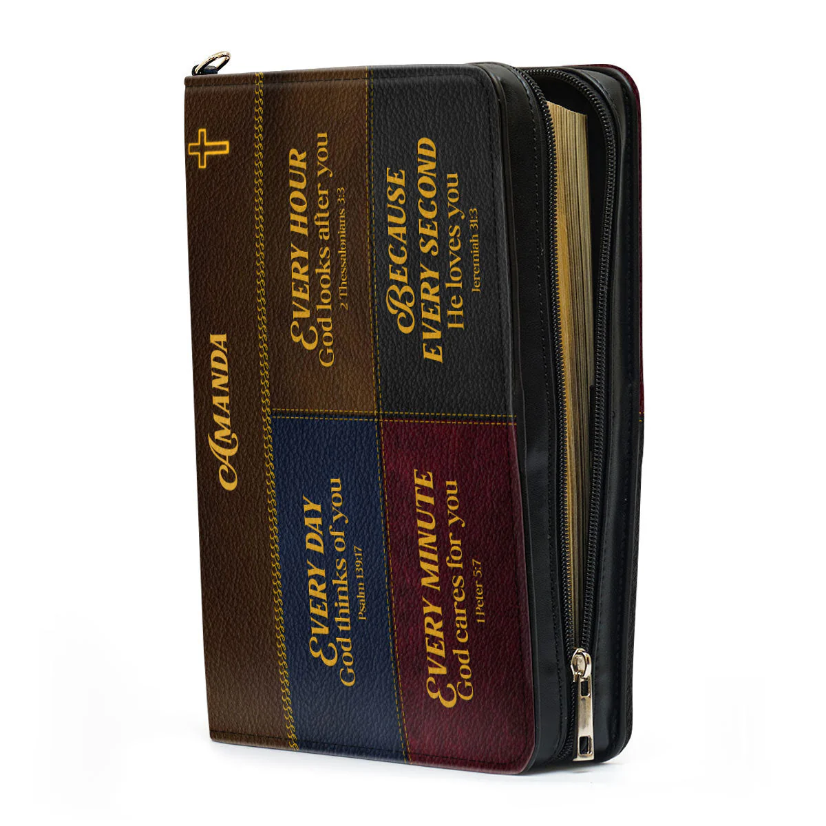 Everyday God Thinks Of You - Thoughtful Gift For Christians - Personalized Bible Covers - AT4080931 - Image 4