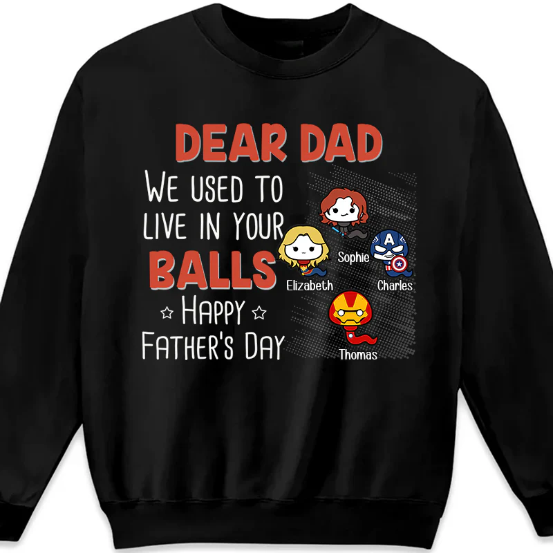 Father Is Always The Best - Gift For Dad - Personalized Tshirt - Image 3