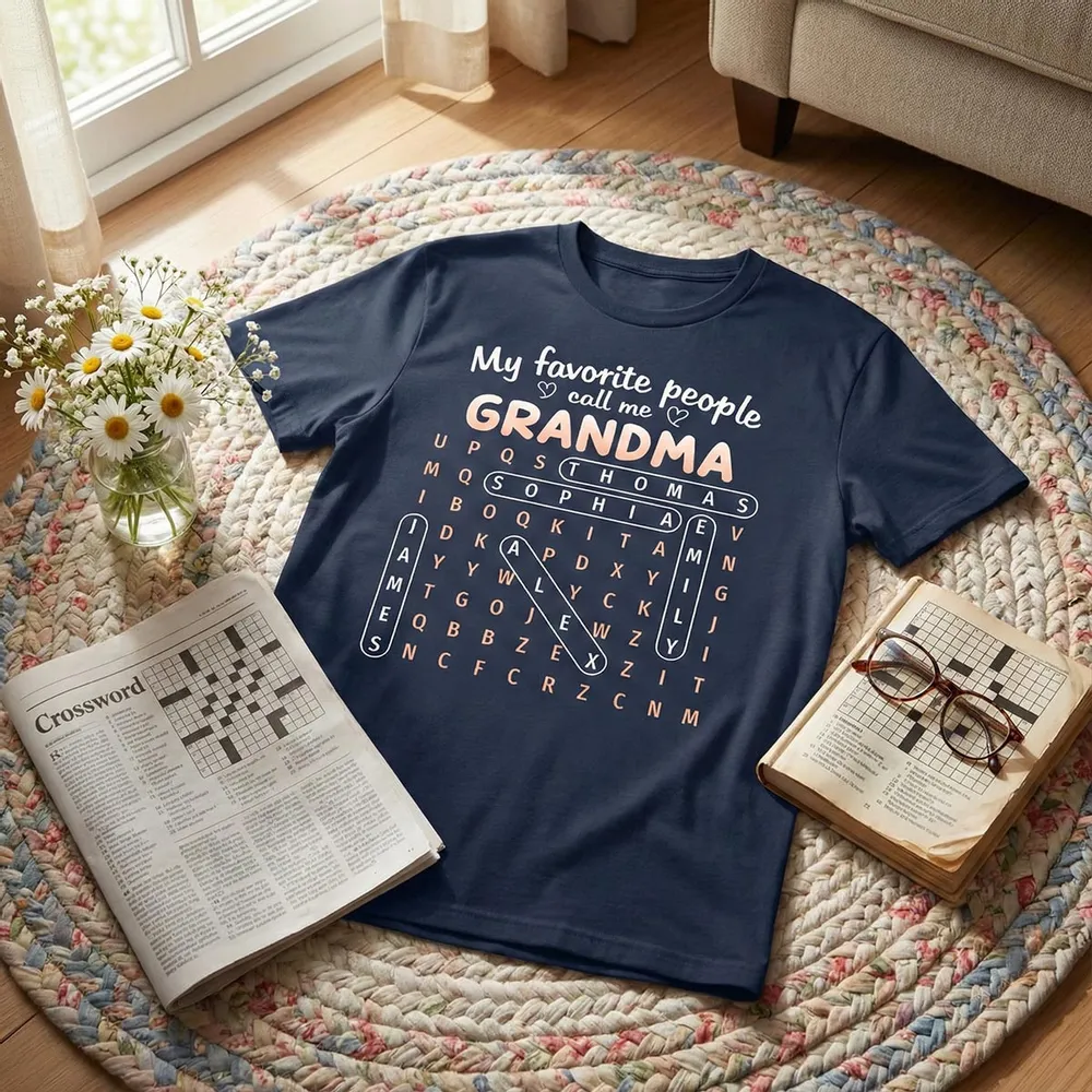 Favorite People Call Me Grandma - Personalized Shirt - Gift For Mom, Grandma | HN02 - Image 2