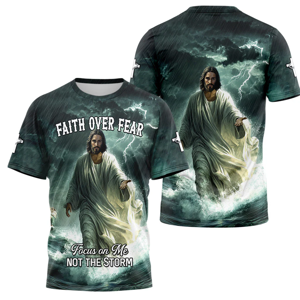 Focus on me not the Storm 3D TShirt - Image 3