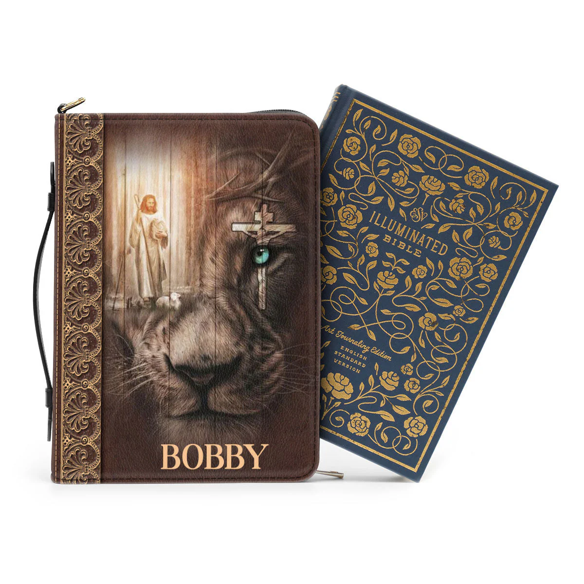 For I Am Not Ashamed Of The Gospel - Unique Personalized Bible Covers - AT4082405 - Image 3