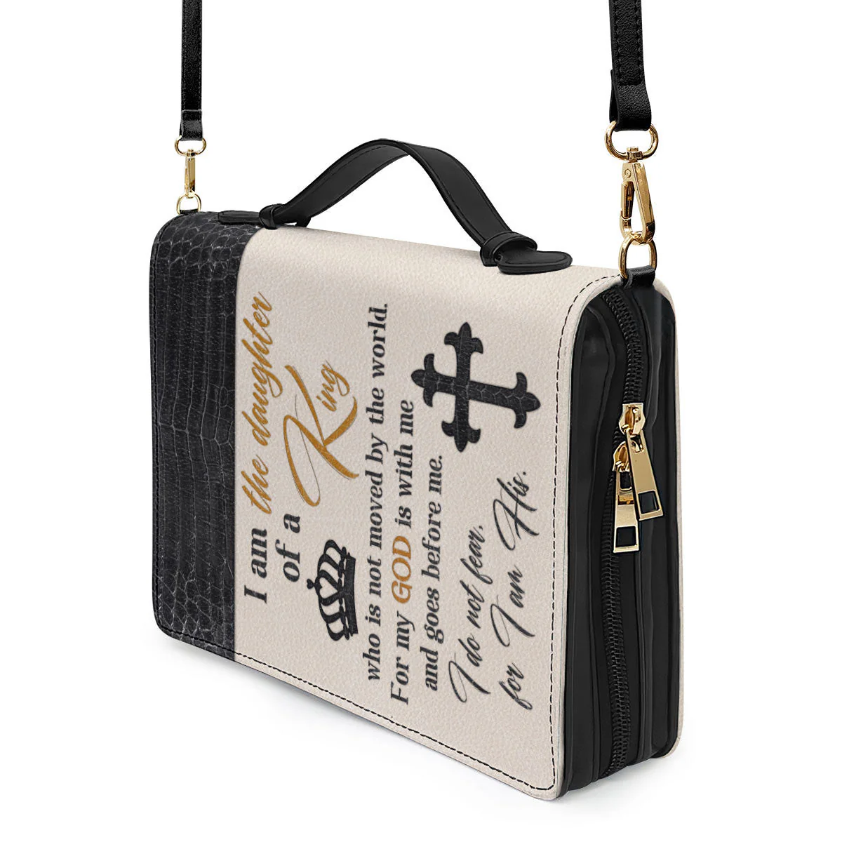 For My God Is With Me And Goes Before Me - Awesome Personalized Bible Covers - AT4082406 - Image 5