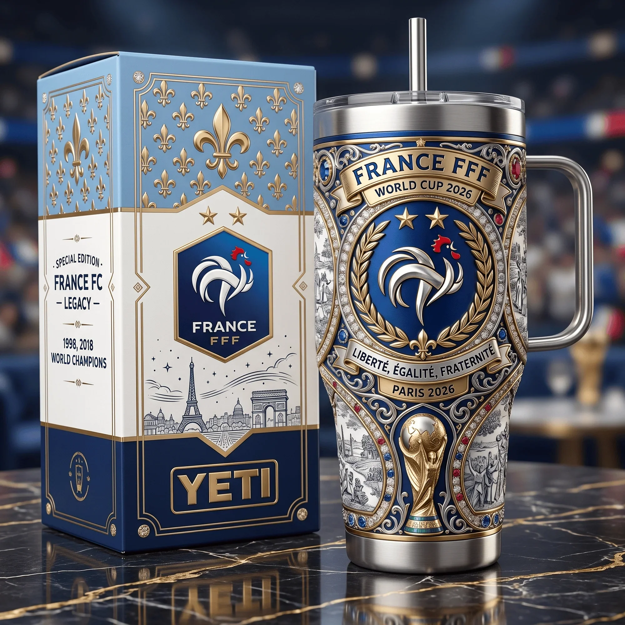 France Soccer Championship 2026 Tumbler - Gift For Sport Lovers HH01