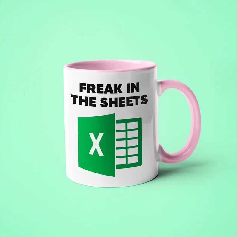 Freak In The Sheets - Accent Ceramic Mug - Image 3