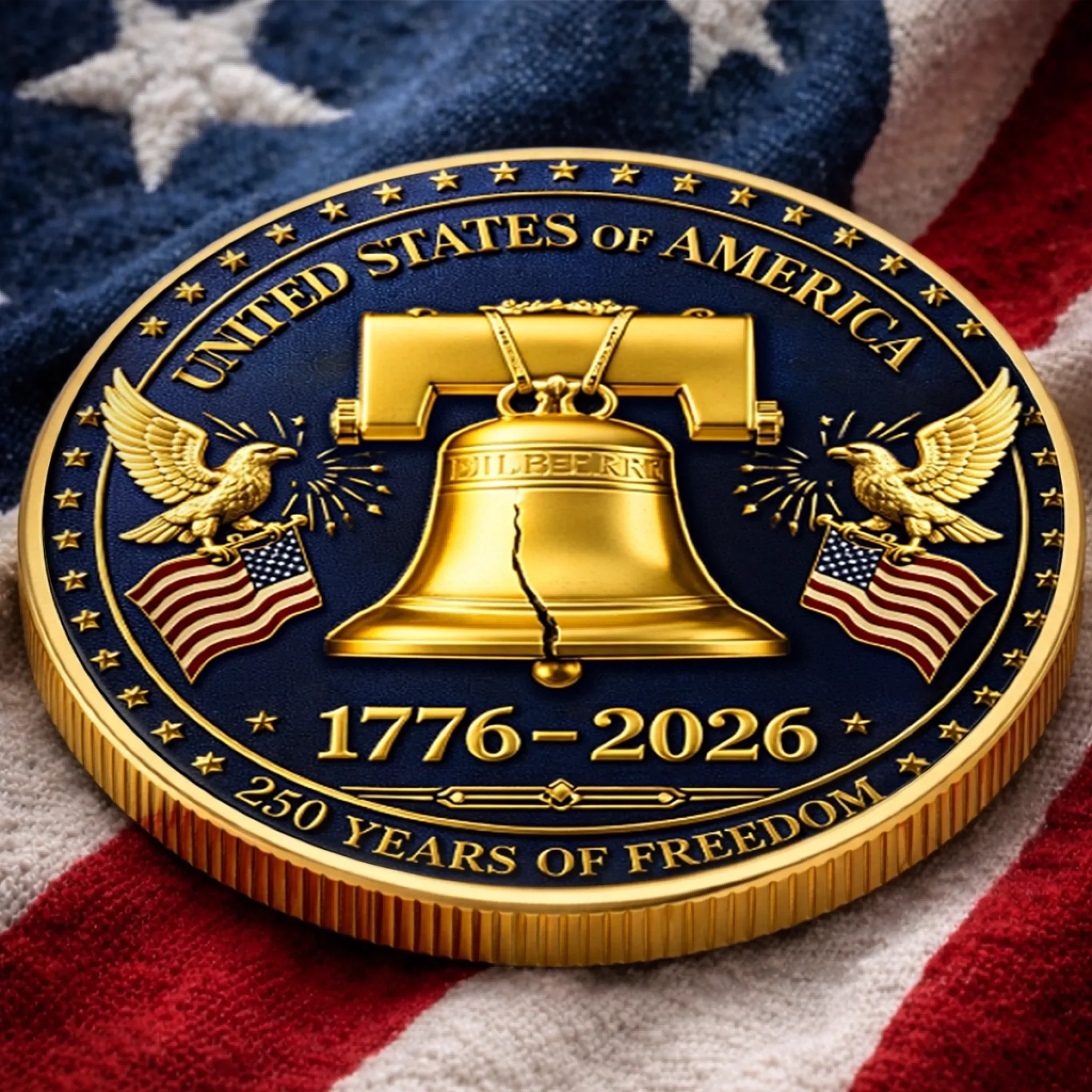 Freedom Rings Loud And Proud - Commemorative Coin - Gift For Patriotic | HN02 - Image 5
