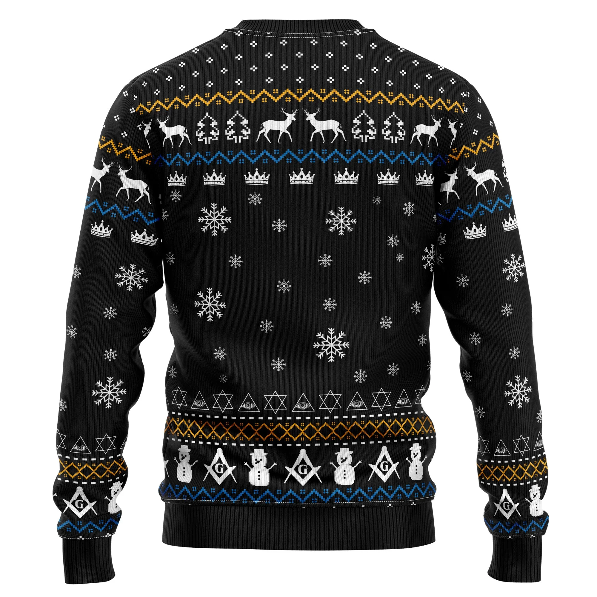 Freemason Ugly Christmas Sweater For Men And Women - Image 7