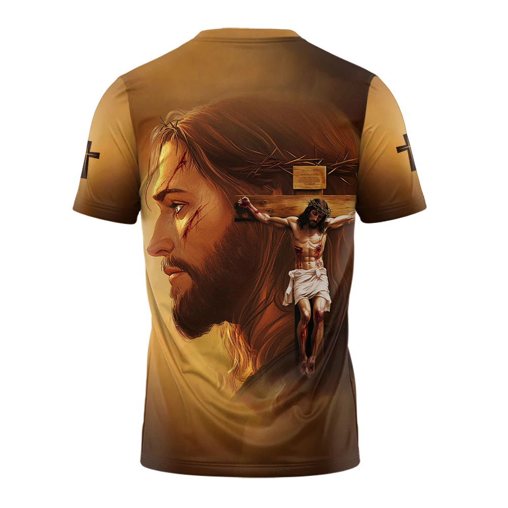 Fully Vaccinated by the Blood of Jesus 3D TShirt - Image 2