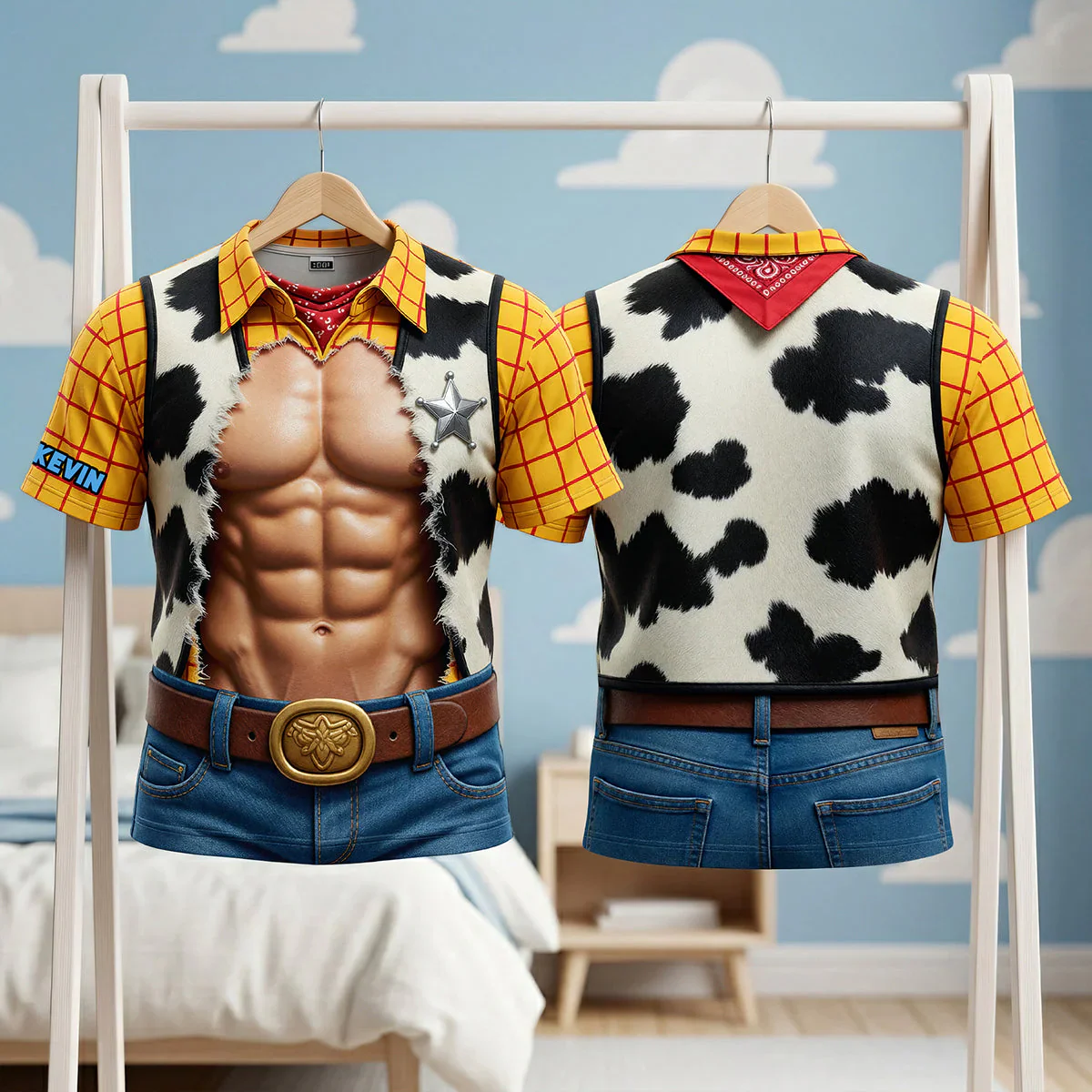 Funny Cosplay Costume Cowboy Story - Personalized All Over Shirt - Gift For Fan Movies - DSNY