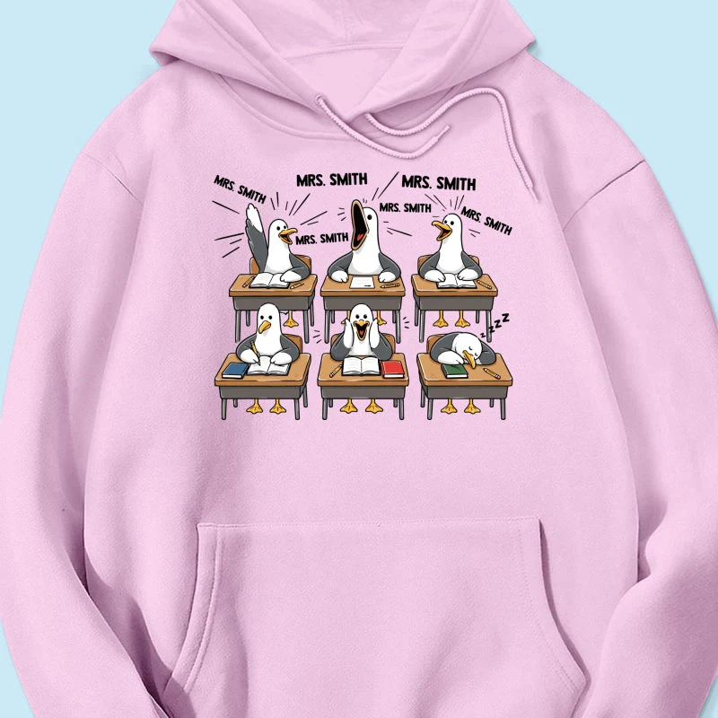 Funny Seagull Teacher - Personalized Shirt - Gifts For Teacher - Image 22