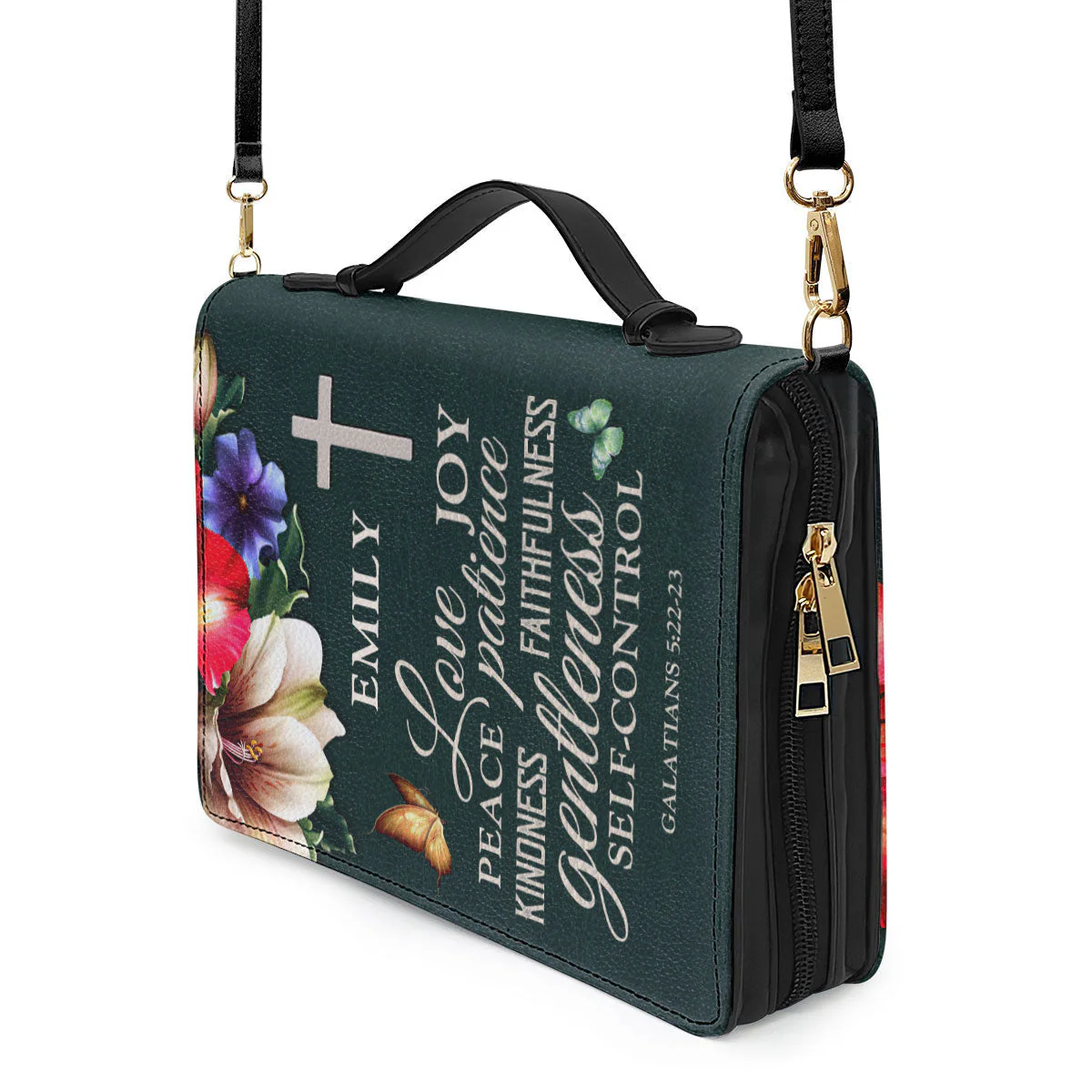 Galatians 522-23 The Fruit Of The Spirit - Scripture Gifts For Women Of God - Personalized Bible Covers - AT4082437 - Image 5