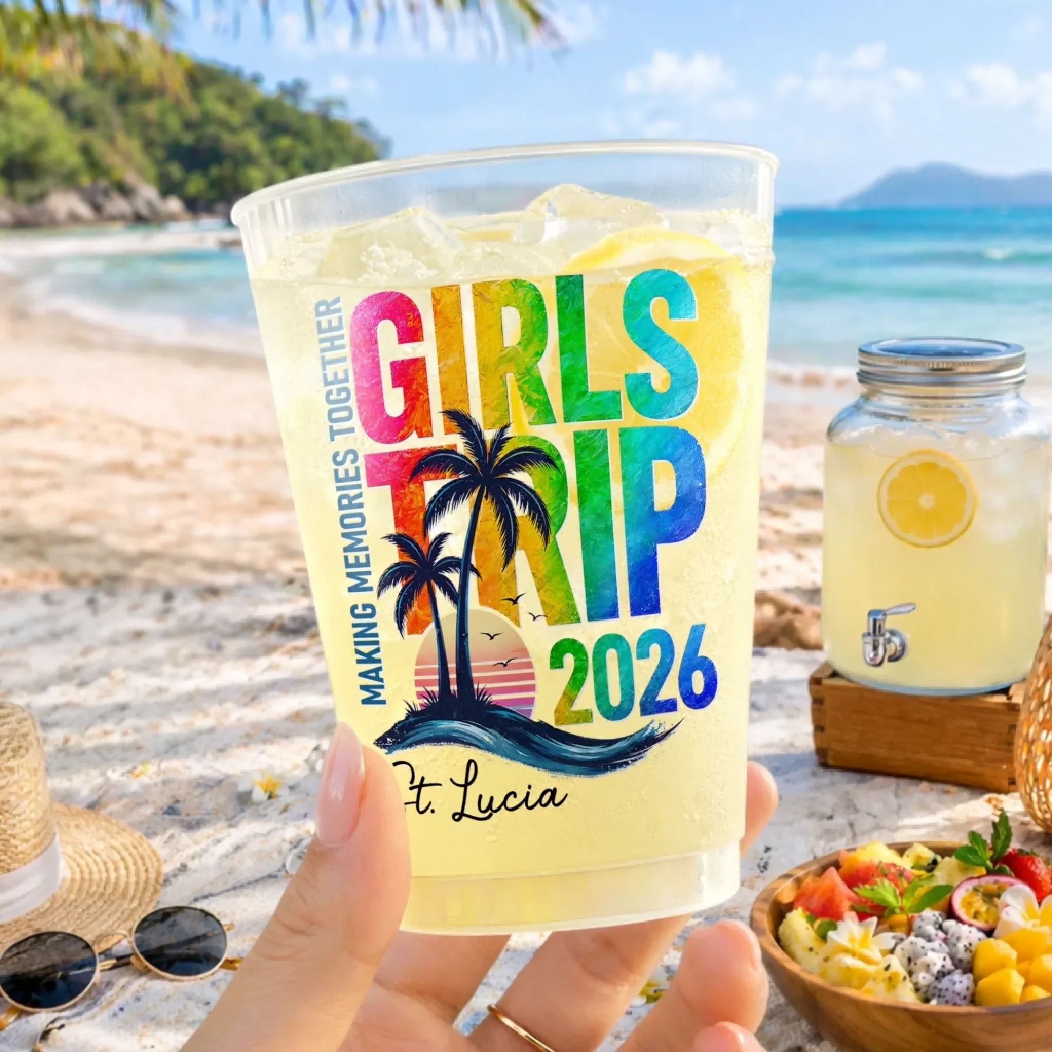 Girls Trip 2026 Making Memories Together - Personalized Cups - Gift For Her, Best Friends - Image 2