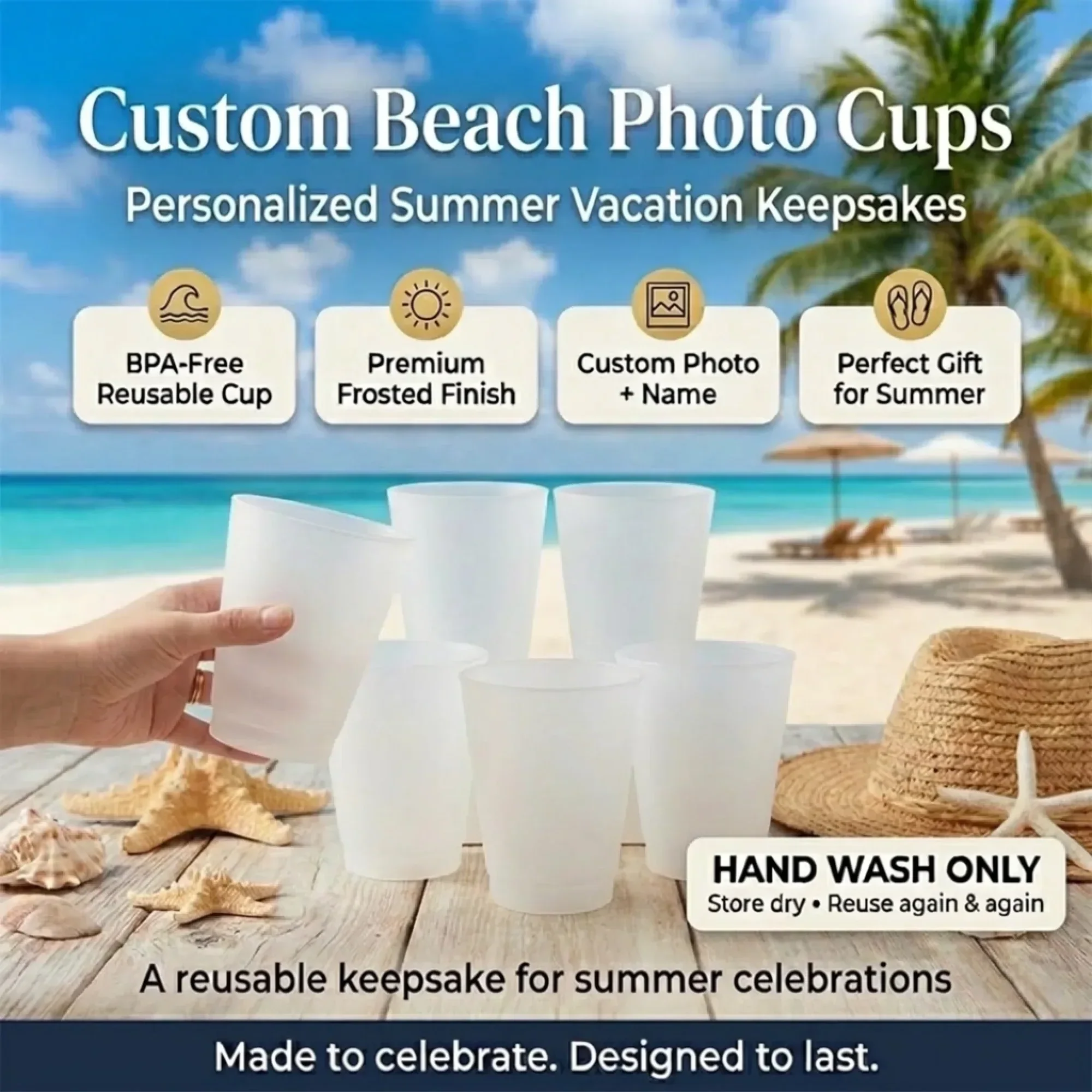 Girls Trip 2026 Summer Vibes - Personalized Cups - Gift For Her, Best Friends - Image 6