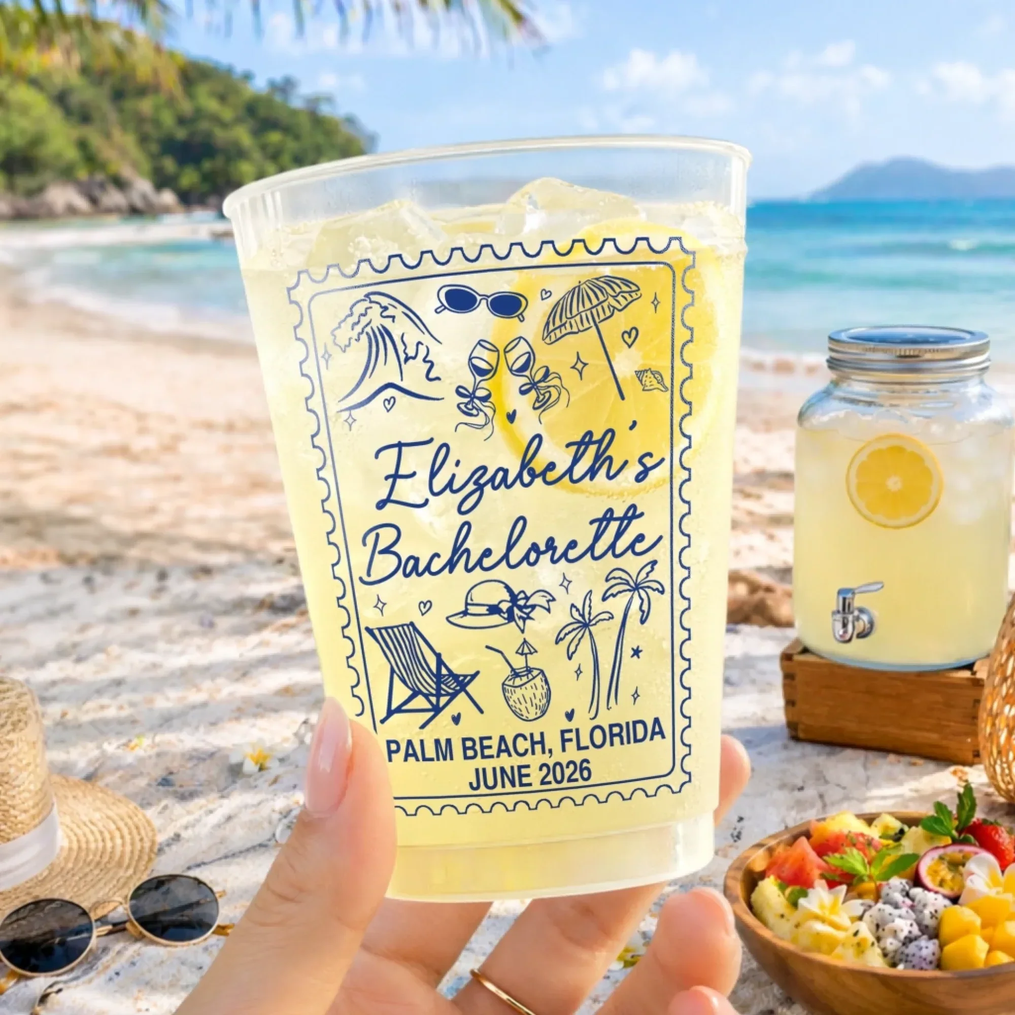 Girls Trip Summer Vacation And Travel - Personalized Cups - Gift For Her, Best Friends - Image 2