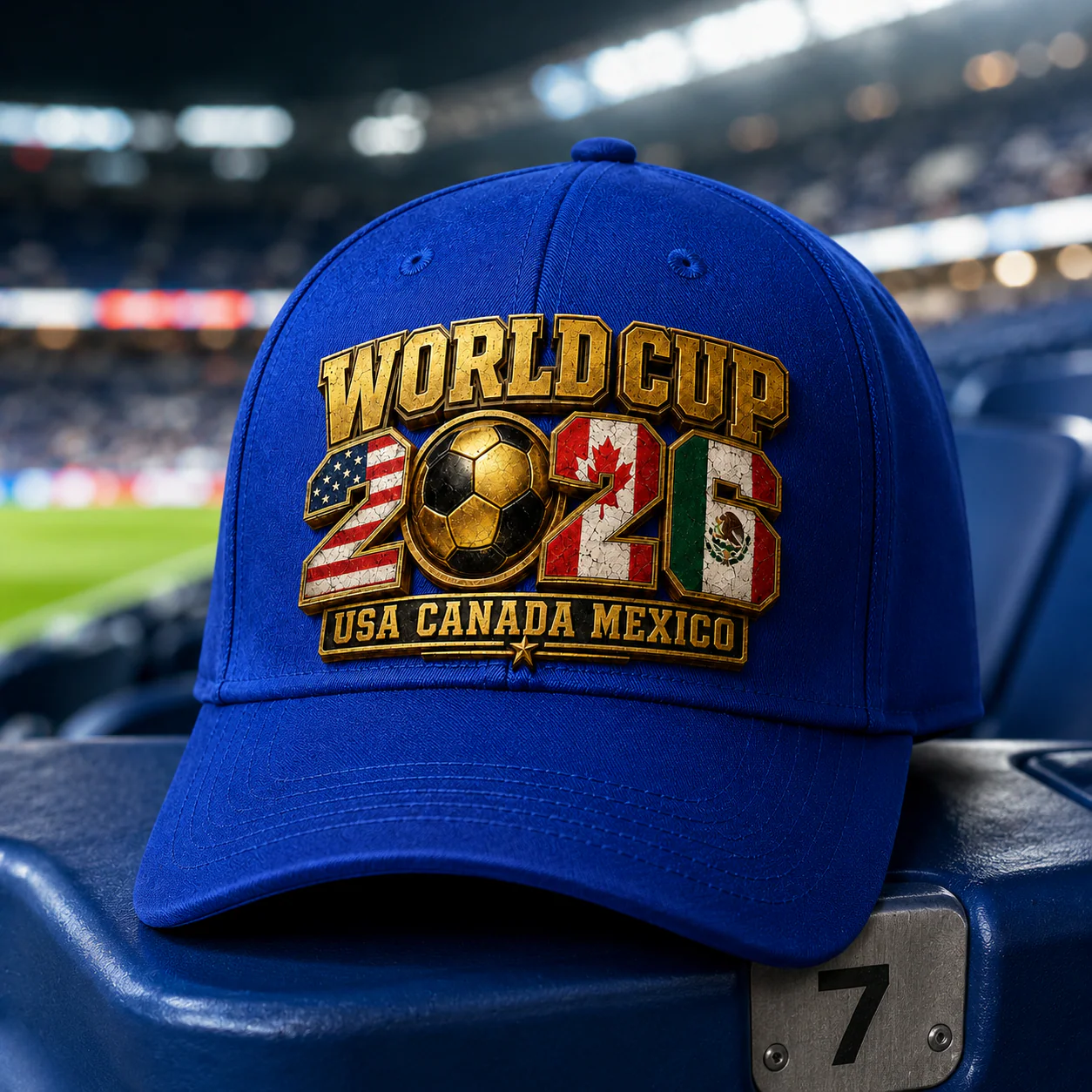 Global Championship 2026 USA Canada Mexico - Classic Cap - Gift For Soccer Fans - Image 2