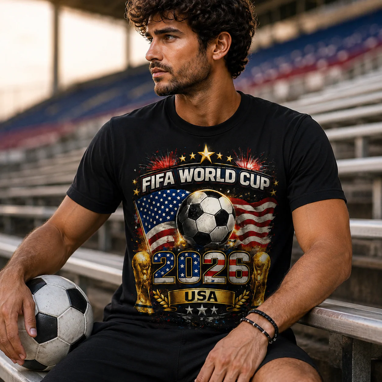 Global Football Championship USA Soccer Fan 2026 Shirt - Gift For Soccer Fans - Image 2