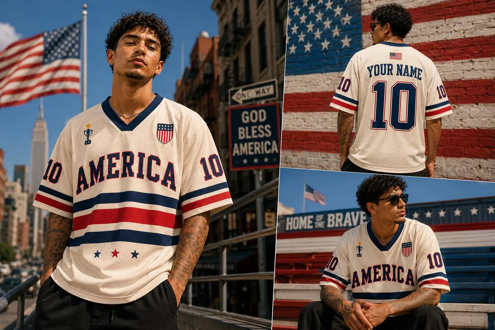 Global Football Championships 2026 American Team - Personalized Soccer Jersey - Gifts For Soccer Lovers - Image 4