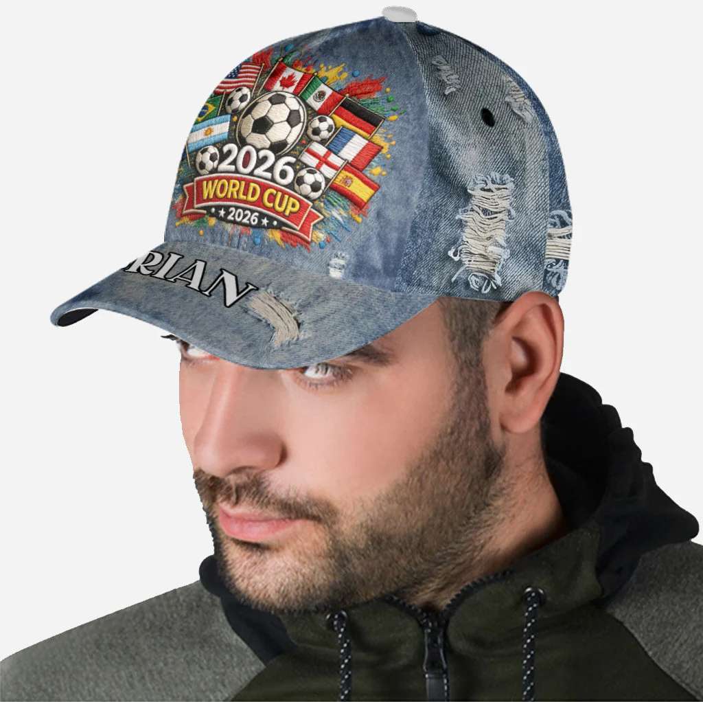 Global Football Tournament 2026 - Personalized Classic Cap - Gift For Him, Her, Soccer Lovers - Image 6