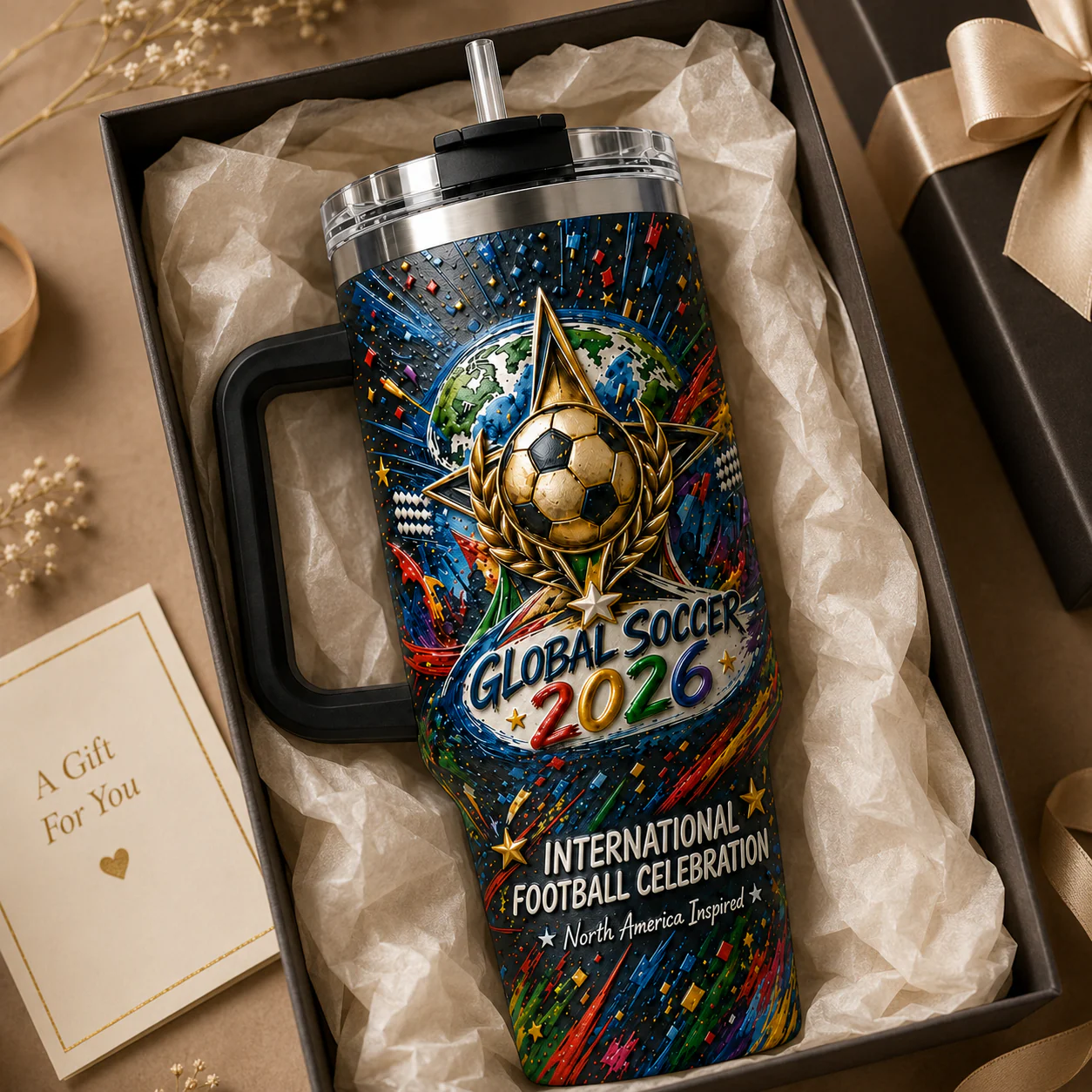 Global Soccer 2026 International Football Celebration - Personalized Tumbler - Gift For Fans - Image 6