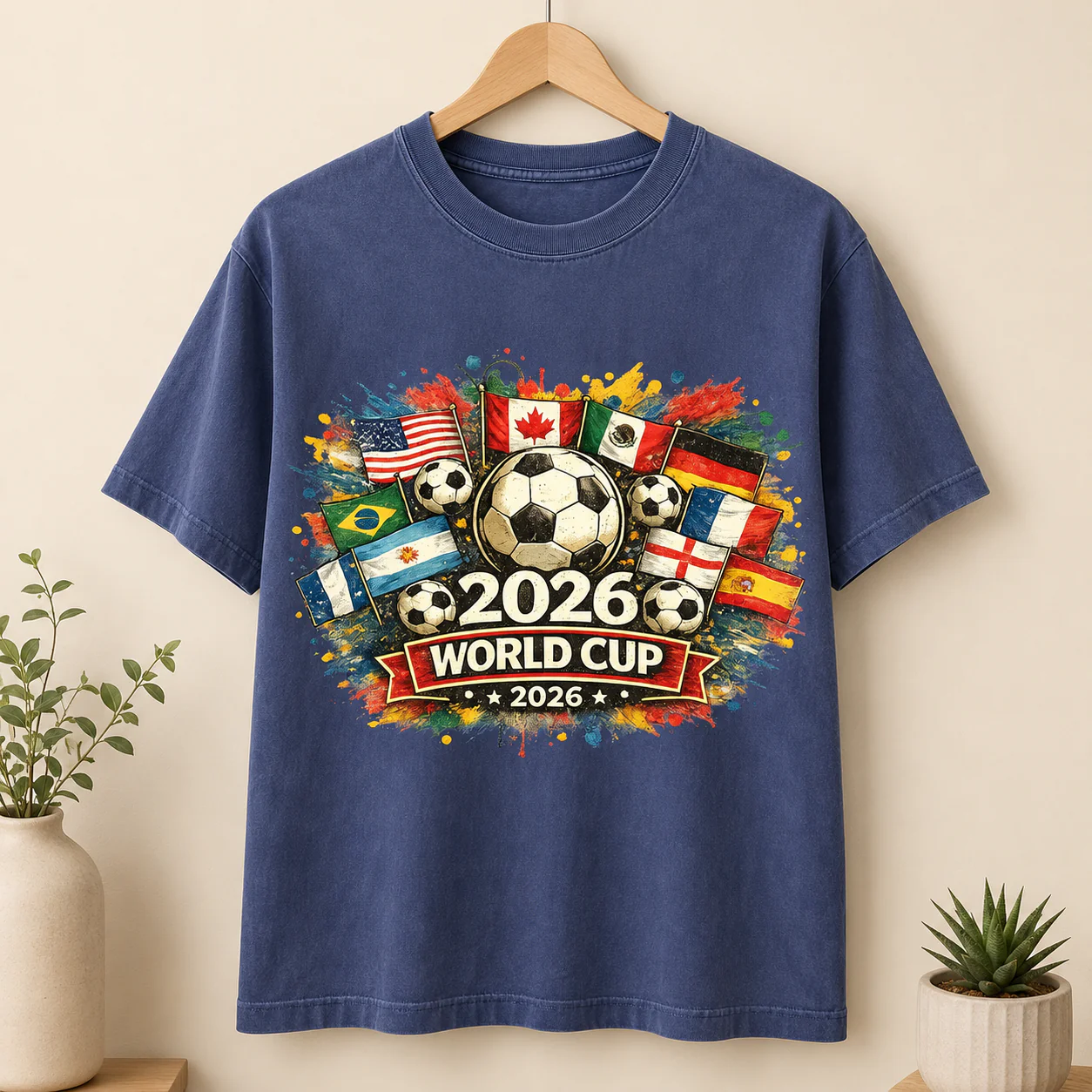 Global Soccer Championship 2026 Flags - Comfort Shirt - Gift For Soccer Fans - Image 6