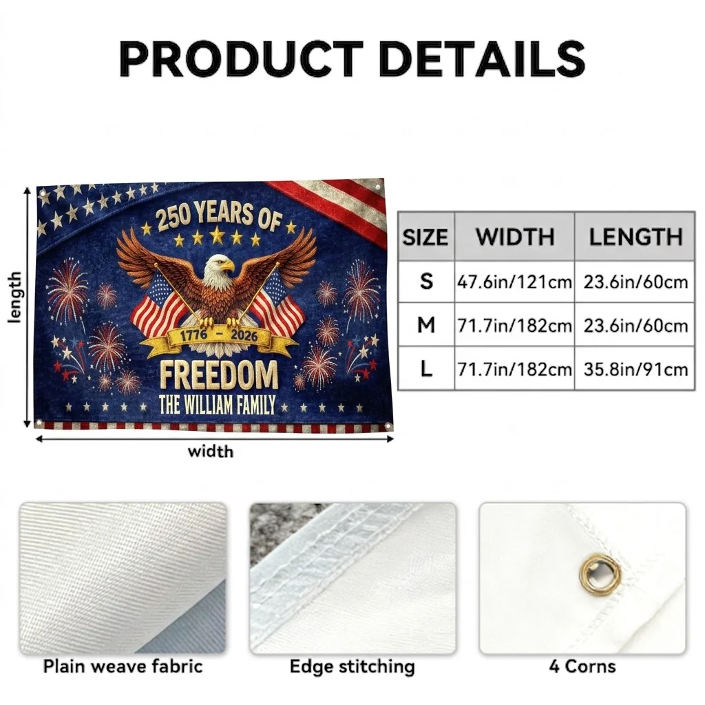 Global Soccer Championships Go Team USA Watching Party 2026 - Personalized Banner - Gift For Family, Football Fans - Image 5