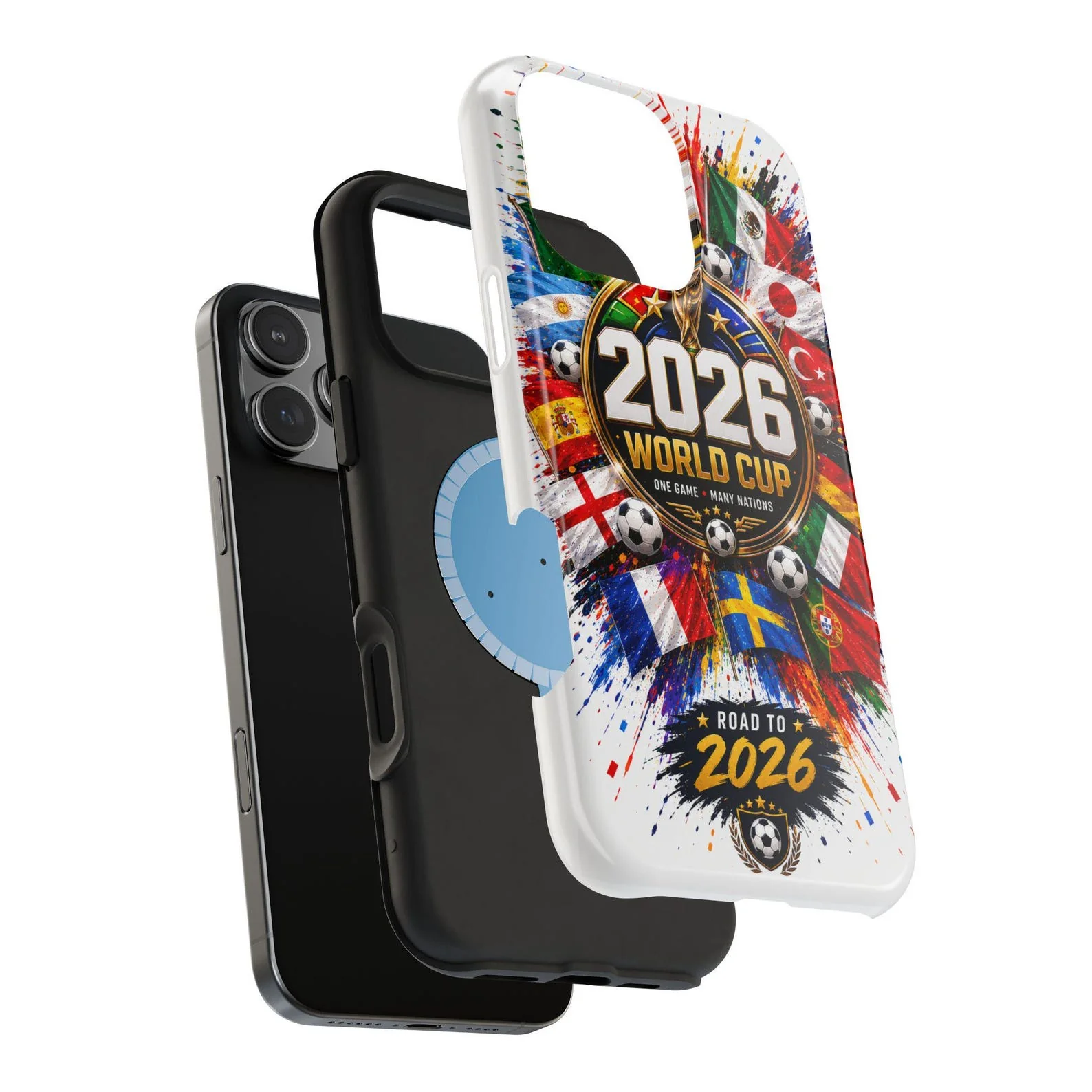 Global Soccer Tournament 2026 Nations - Personalized Phone Case - Gift For Football Lovers - Image 20
