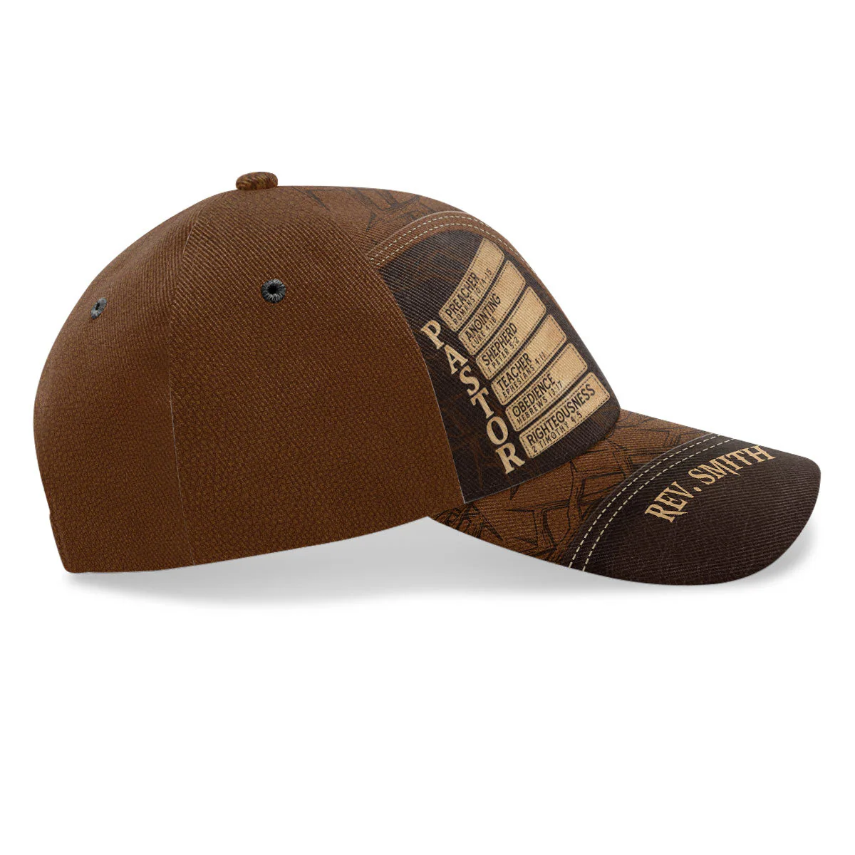 God Called Me To Be Man Of God - Personalized Classic Cap TD118 - Image 4