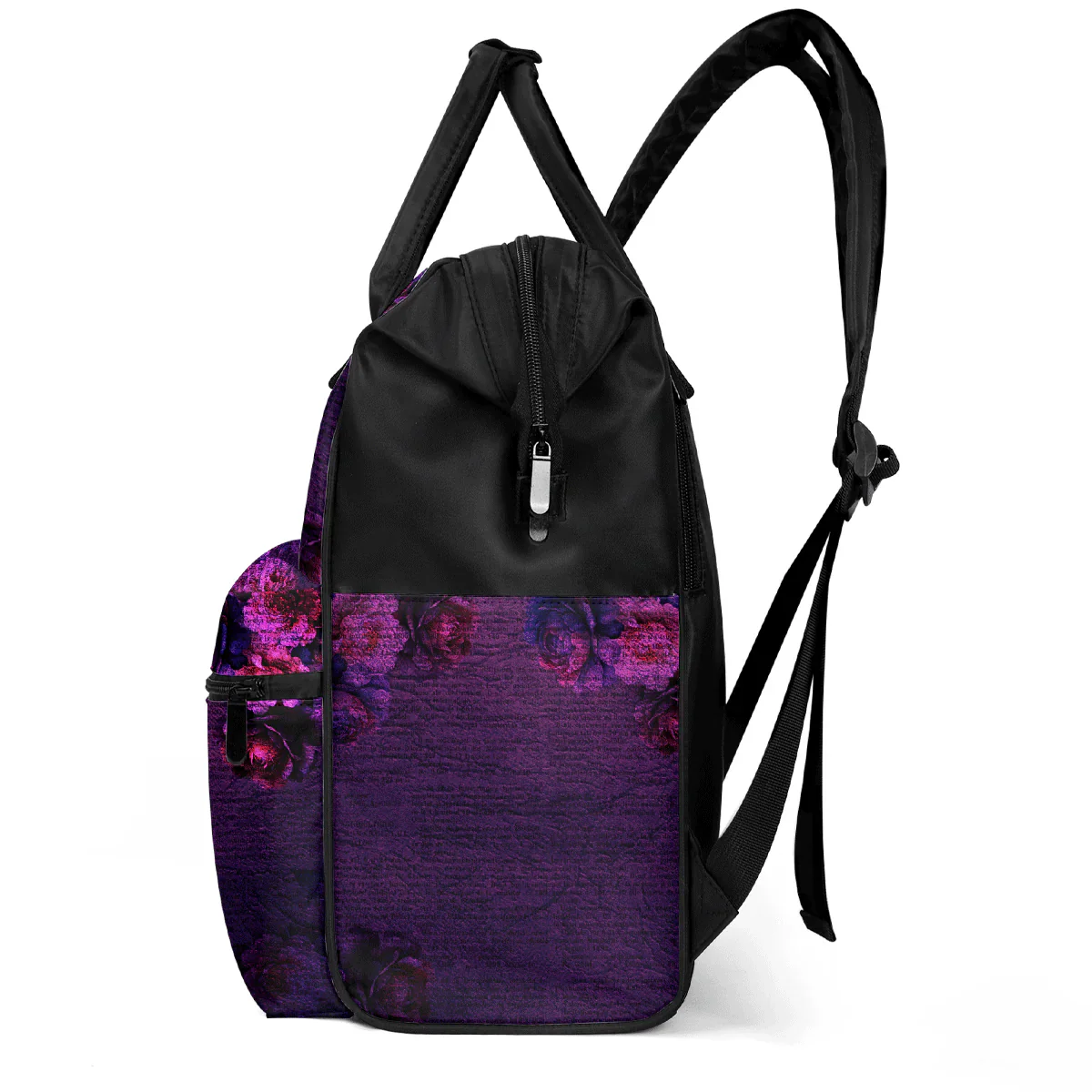 God Is Rewriting My Story - Personalized Christian Duckbilled Backpack - Gift For Black Women - Image 3