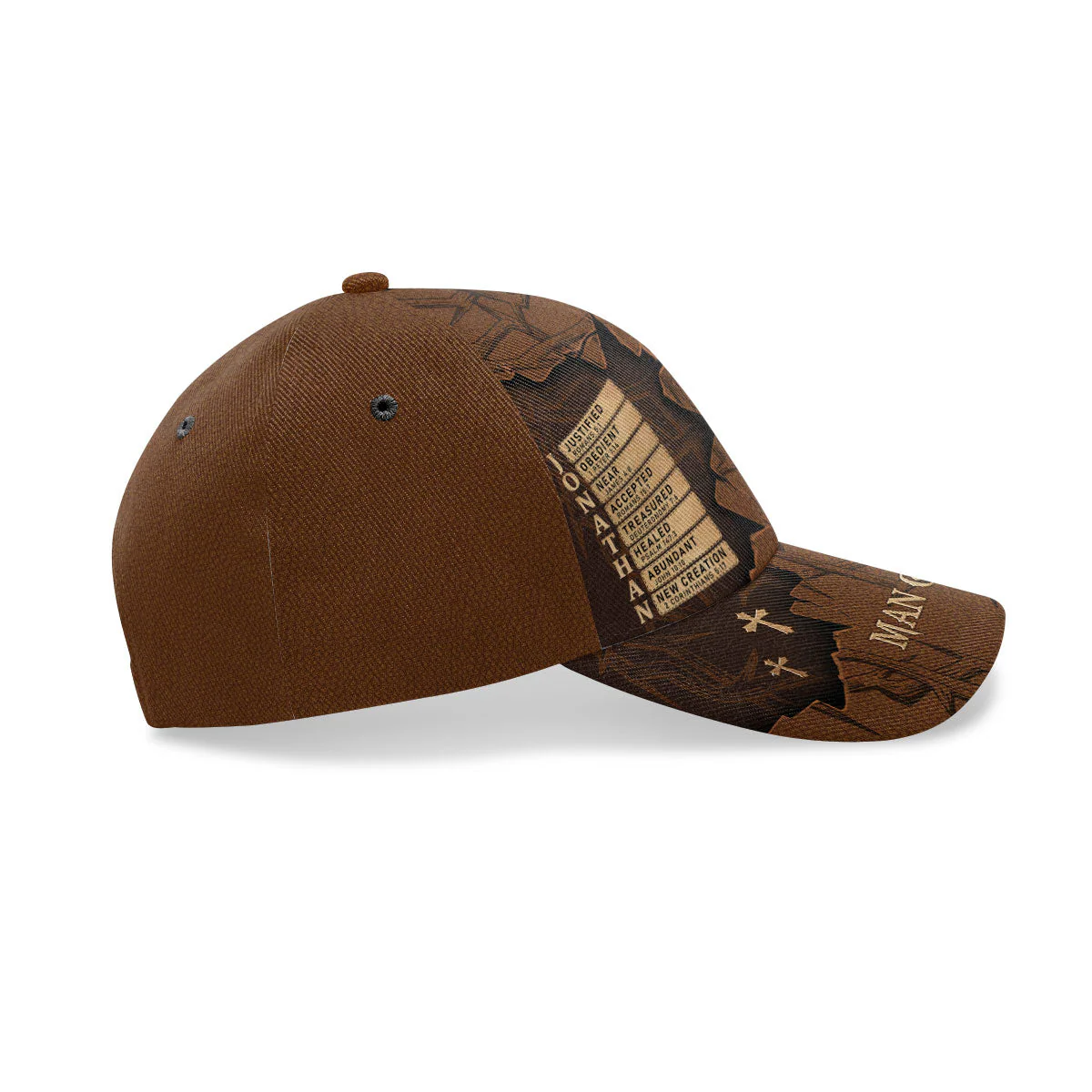God Says I Am Man Of God - Personalized Classic Cap TD118 - Image 6