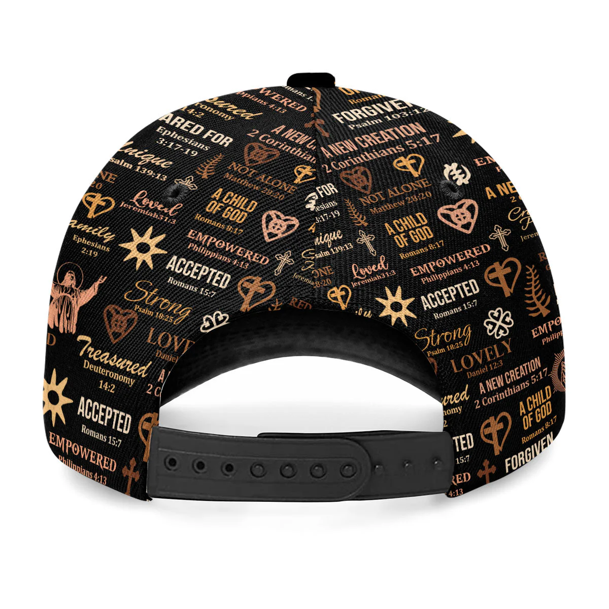God Says I Am - Personalized Classic Cap - Christian Gift For Mom, Grandma BA01 - Image 5