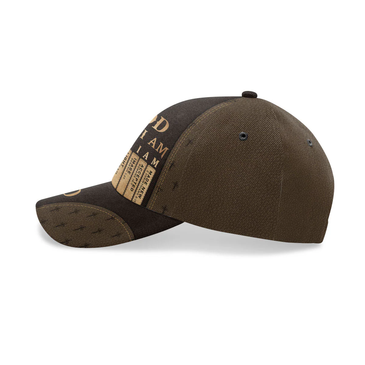 God Says I Am - Personalized Classic Cap TD118 - Image 5