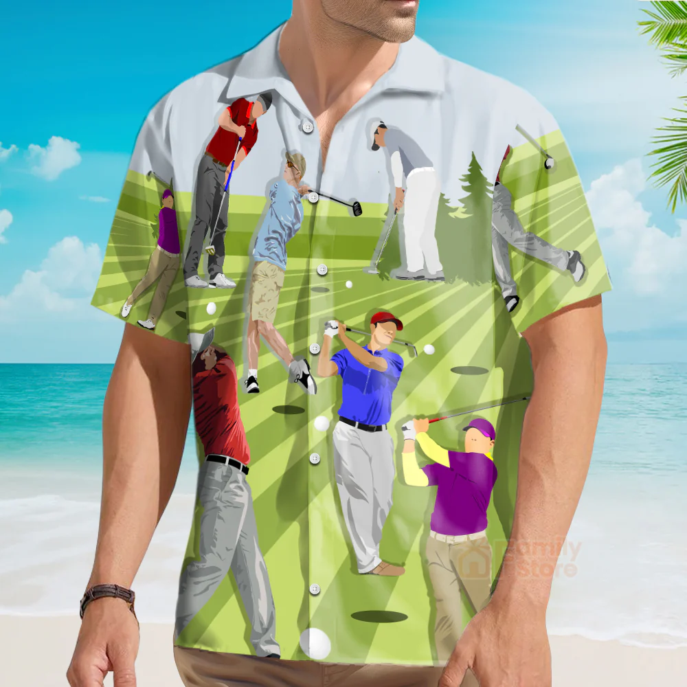 Golf It Takes A Lot Of Balls To Golf Like I Do Hawaiian Shirt - Image 3