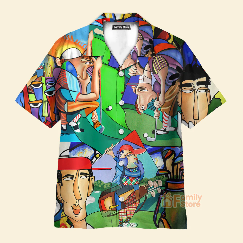 Golf That's What I Do I Play Golf I Know Thing - Hawaiian Shirt - Image 2