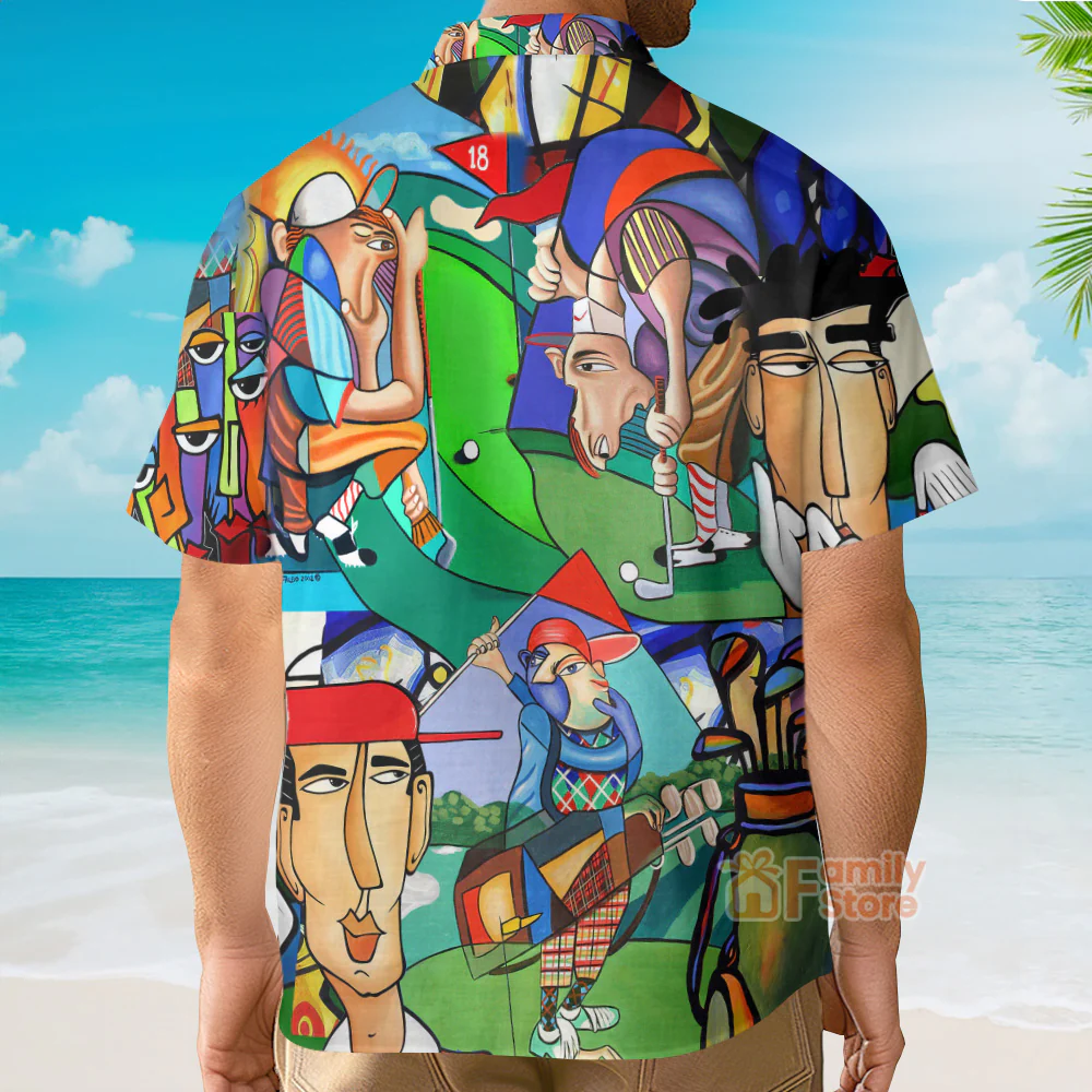 Golf That's What I Do I Play Golf I Know Thing - Hawaiian Shirt - Image 4