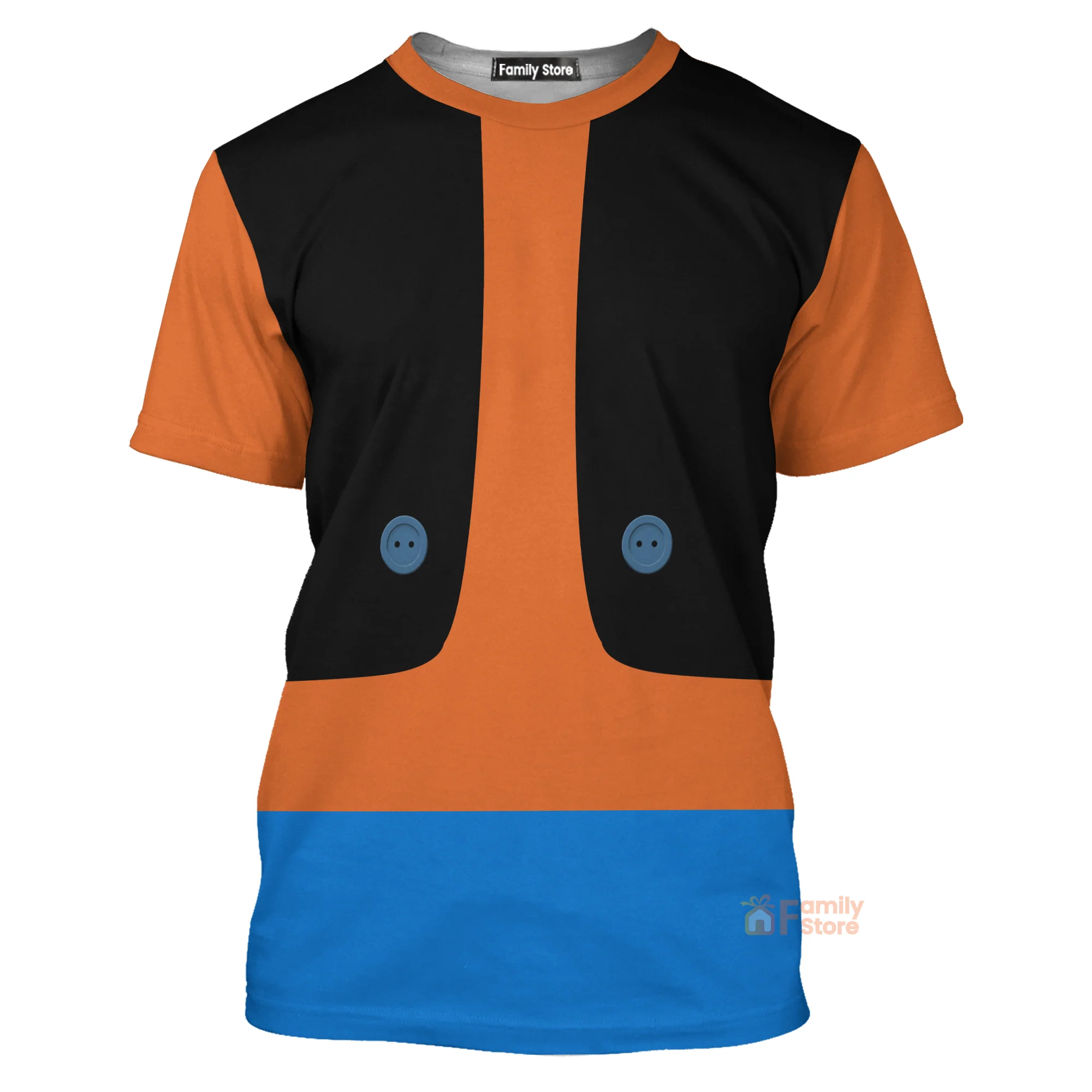 Goofy Disney Birthday Costume 3D T-Shirt - Image 2