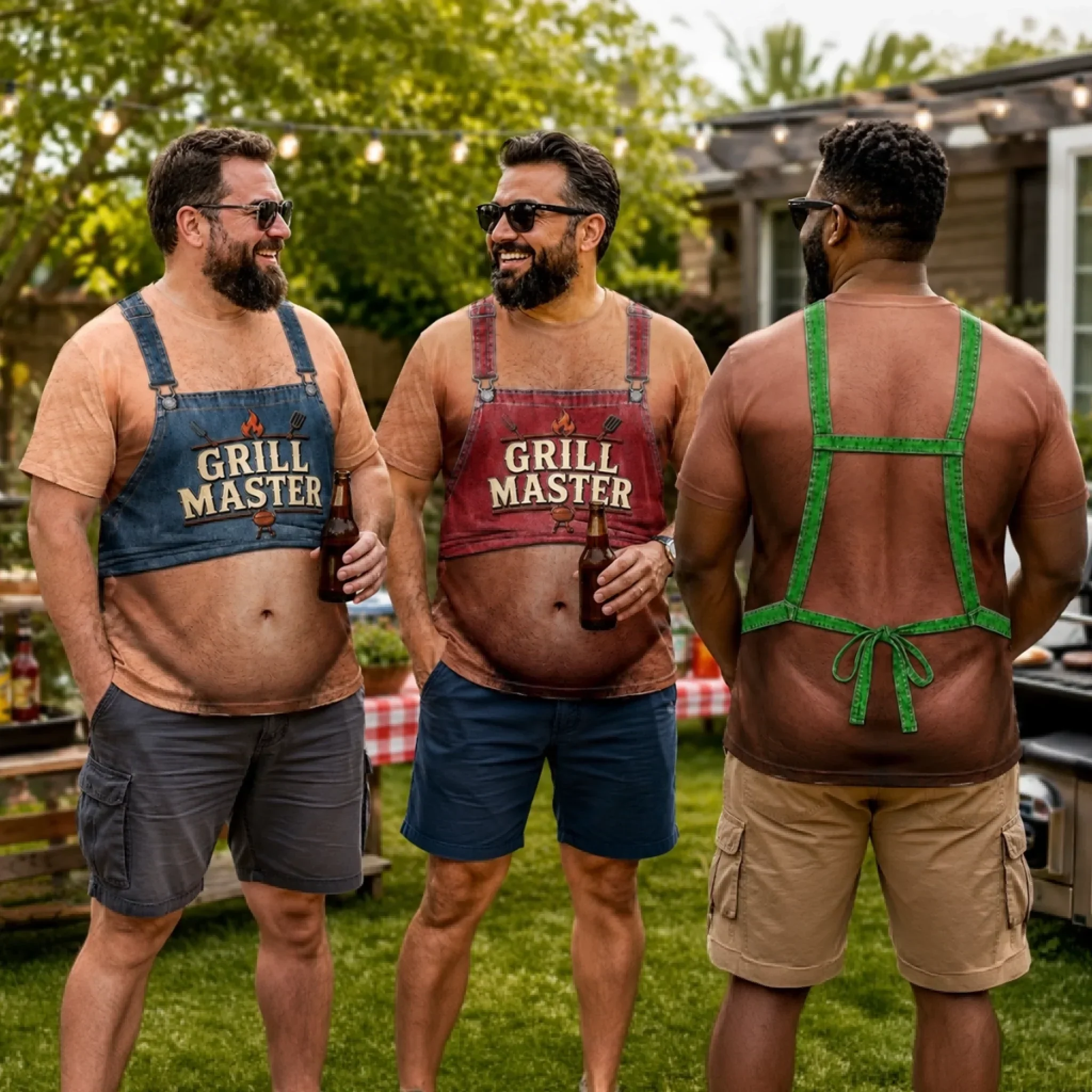 Grill Master BBQ Party Funny - Personalized All Over Shirt - Gifts For Husband, Him