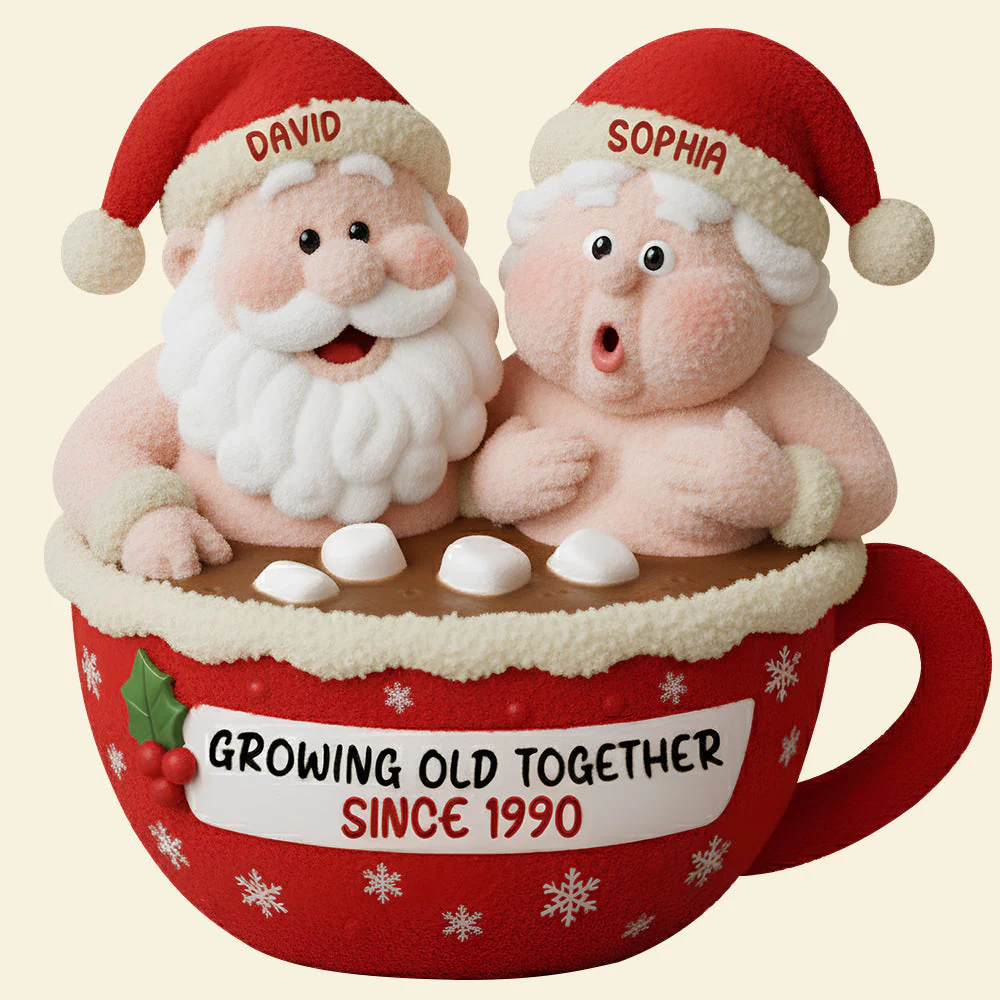 Growing Old Together - Personalized Custom Shape Pillow - Christmas Gift For Old Couple HH01 - Image 5